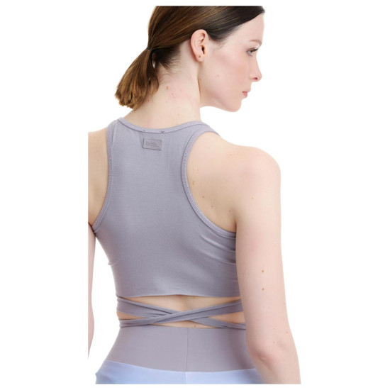 Bodytalk Γυναικεία αμάνικη μπλούζα crop